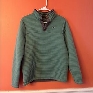 Vineyard Vines Kids Green Pullover Sweatshirt